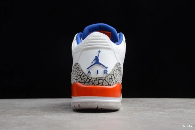 Reps TBK 'Knicks Retro Air 3 136064-148 Rivals' Jordan 0802